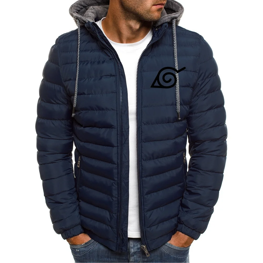 

2021 Outono inverno dos Homens de Algodao acolchoado jaquetas Moda masculina casual AO ar livre jaquetas casaco Quente Masculino
