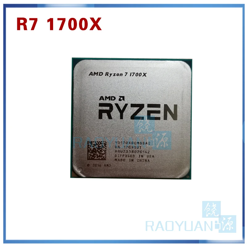 Восьмиядерный процессор AMD Ryzen 7 1700X R7 PRO 3 4 ГГц YD170XBCM88AE YD17XBBAM88AE разъем AM4|Процессоры|