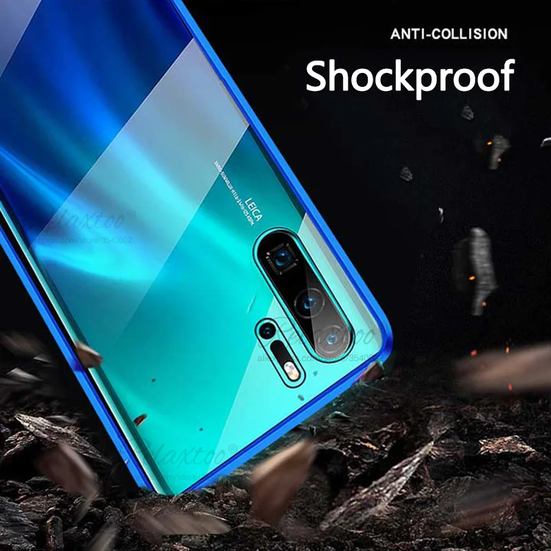 Роскошный защитный Магнитный чехол на весь корпус для huawei honor 10 lite 20 Pro 360, двойная задняя крышка из закаленного стекла для honor 10 lite, чехол