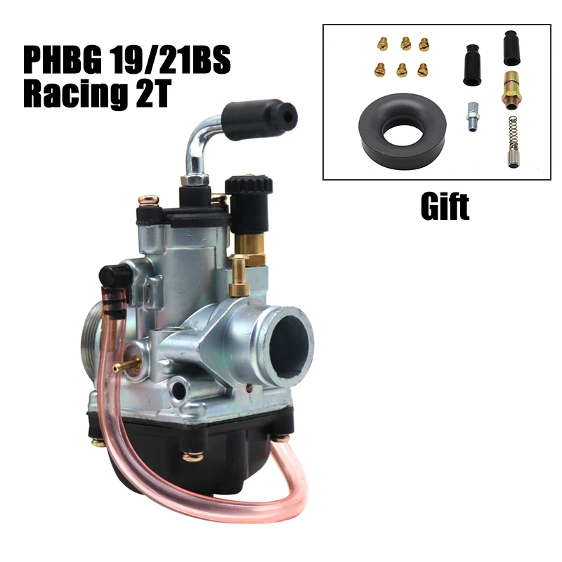 Черный гоночный карбюратор ZSDTRP Dellorto PHBG DS Карбюратор Carb DIO JOG 50cc 90cc BWS100 для Puch Yamaha Zuma
