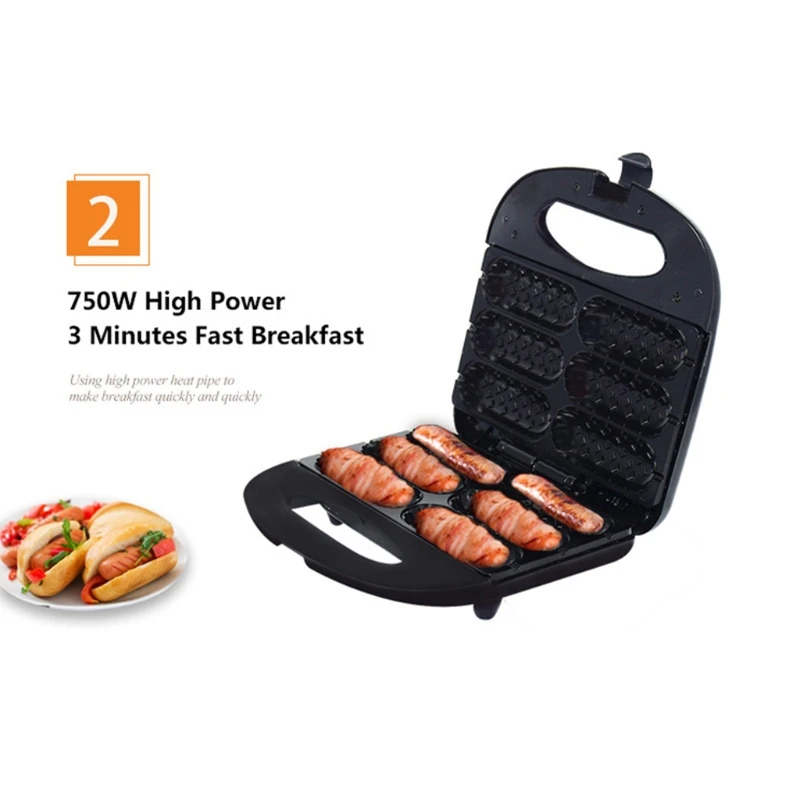 

Electric Hotdog Baker Waffle Iron - Waffles on Stem, Waffle Sticks, Hot Dog Maker EU Plug Dropshipping