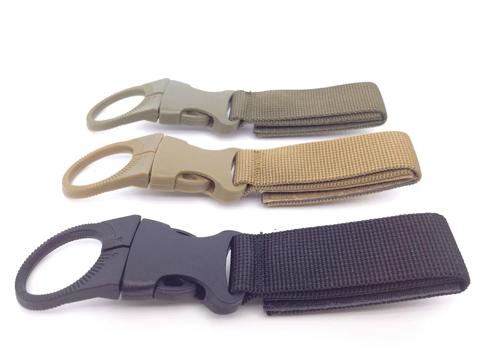 Открытый EDC инструмент Quickdraw карабины Рюкзак Molle прикрепить вешалка для полотенец