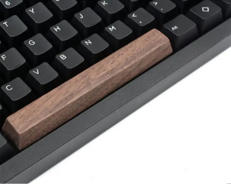 Грецкий орех OEM высота деревянный Keycap костюм для механической клавиатуры деревянные брелки индивидуальность без резьбы для механической клавиатуры
