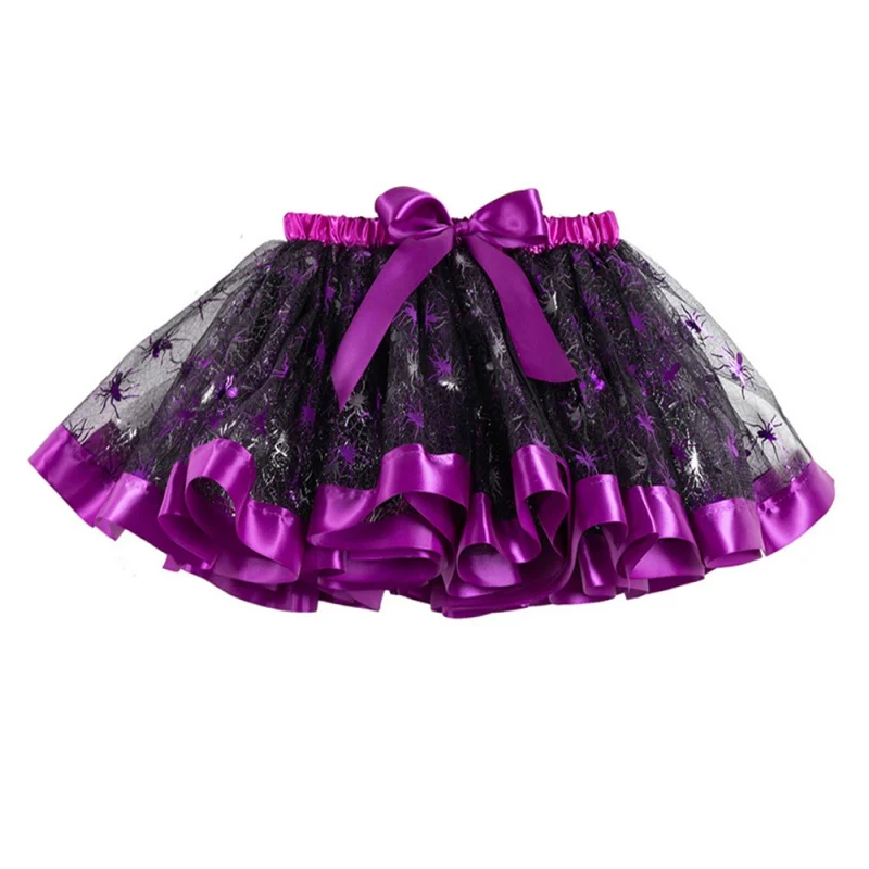 Baby Girls Skirt 2-7T New Summer Mesh Dot Print Color Matching High Waist Lovely Toddler Girl Short Pleated Sweet | Детская одежда и
