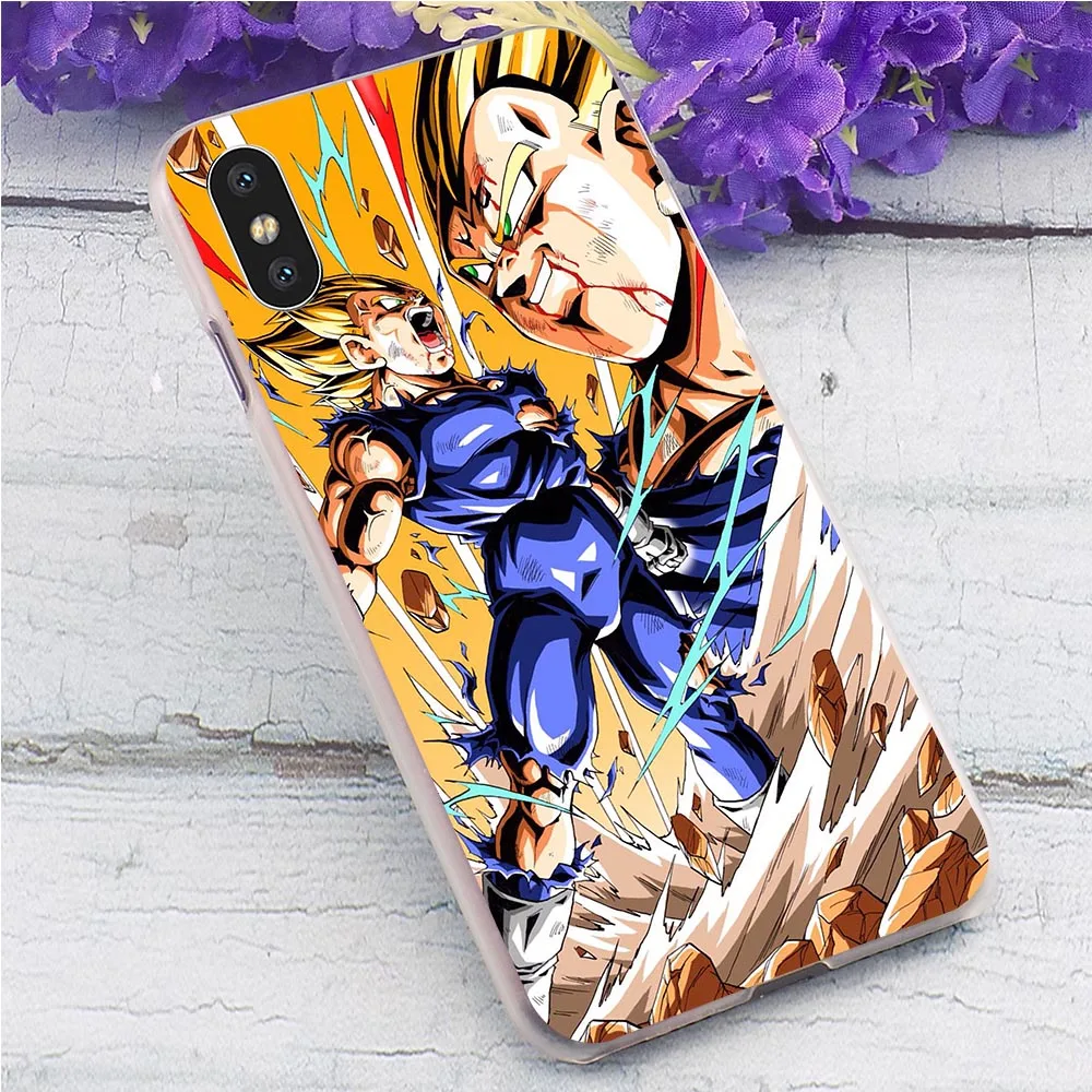 Тонкий чехол для телефона Dragon Ball Z чехол для iPhone 7 Plus 5 5S SE 6 6 S/6 6S Plus 7 8/8 Plus X XS XR Xs Max, Жесткий Чехол