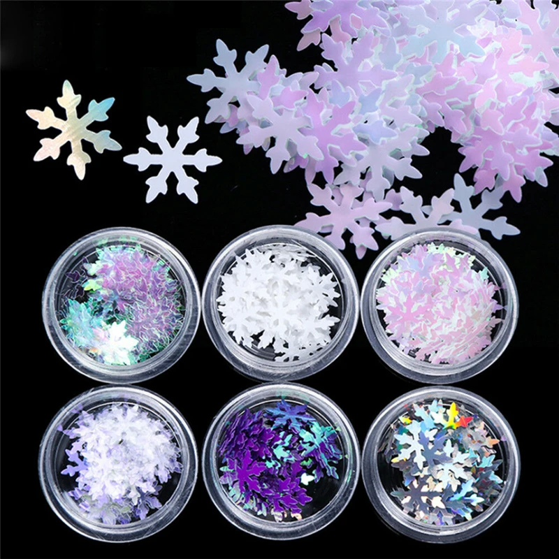 1 коробка голографические Блестки для ногтей|Блестки ногтей| |