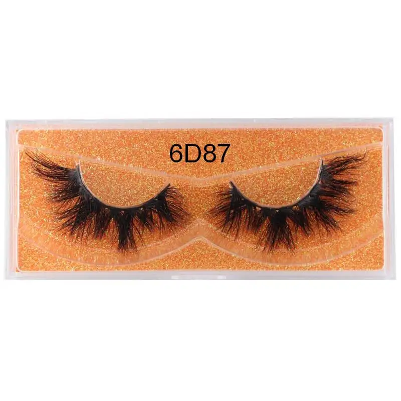 3D норковые ресницы DOCOCER настоящие натуральные накладные ручной работы для