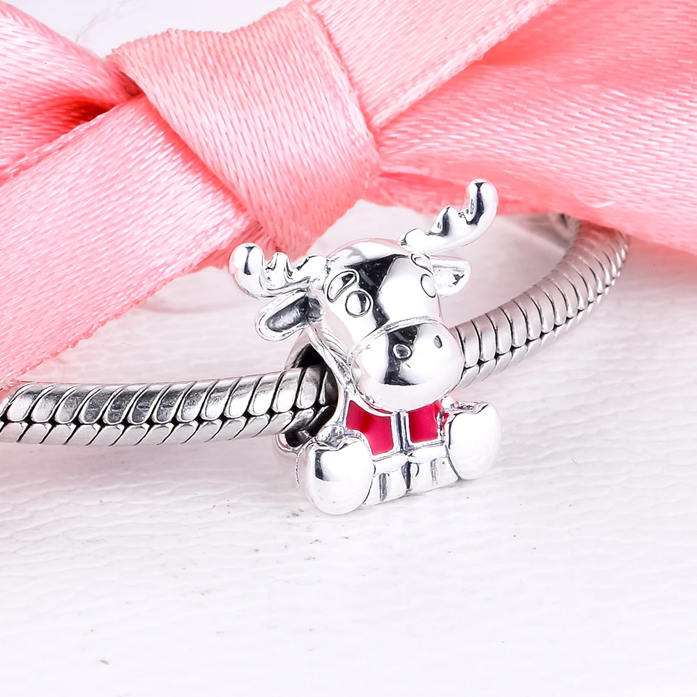 Женские браслеты с подвесками Pandora ювелирные украшения из стерлингового серебра