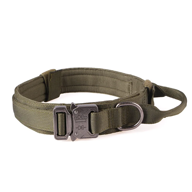

Military Tactical Dog Collar Leash For Medium Large Dogs German Shepherd Collars Nylon Durable Leashes Training Dog Accessories