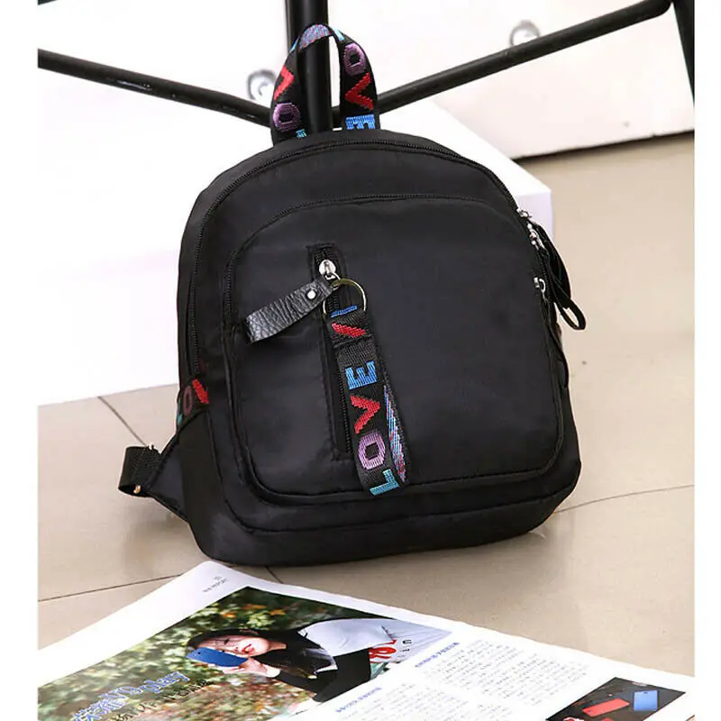 Рюкзак женский школьный однотонный для девочек-подростков | Багаж и сумки