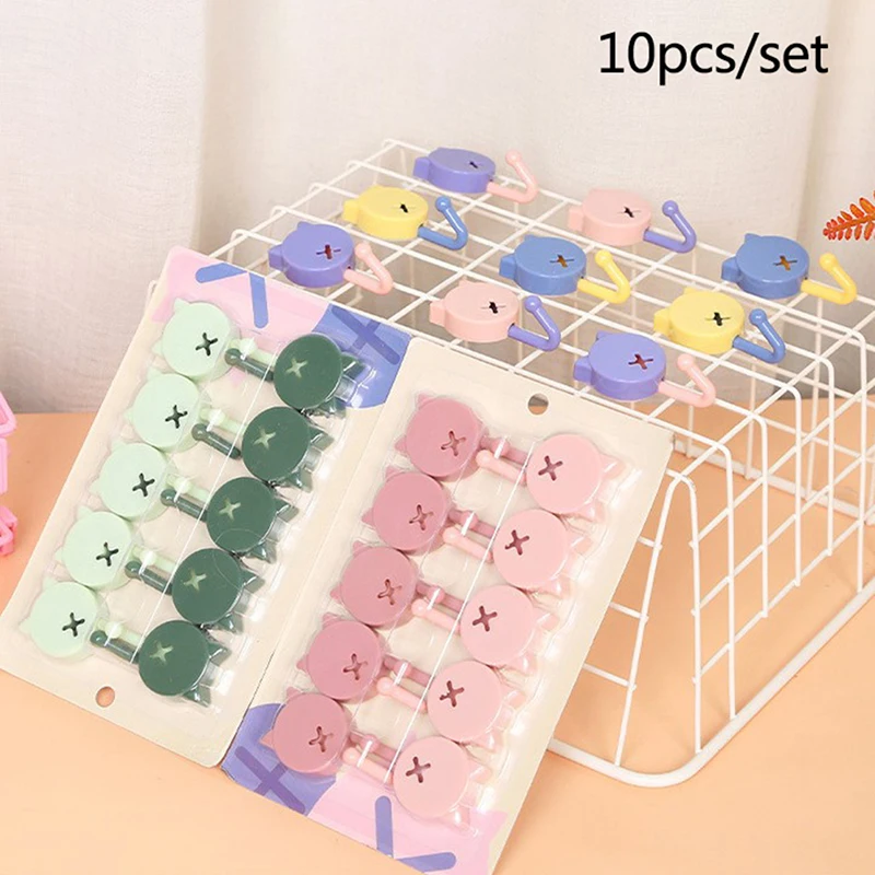 

10 шт., необычные крючки для ключей