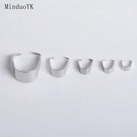 10 100pcslot stainless steel hooks clip connector diy accessories pendant pinch bail clasps for jewelry making