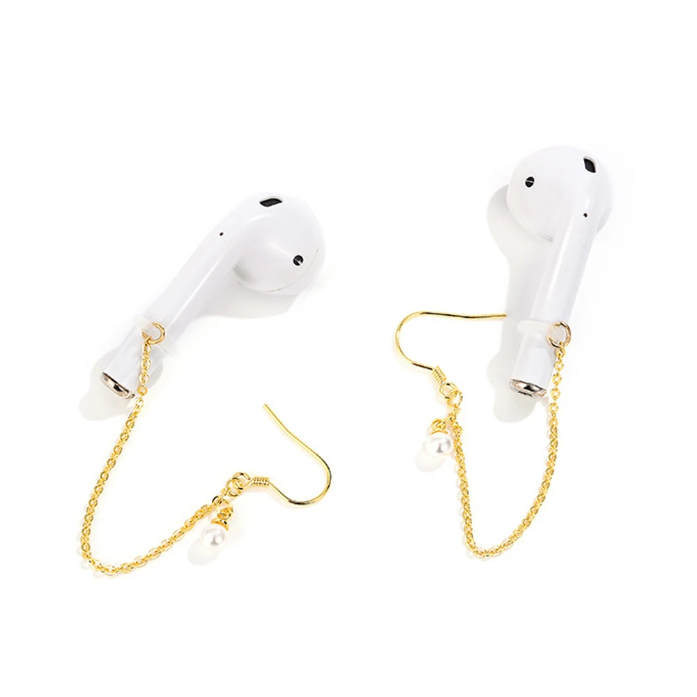 

Fashion Anti-Lost Ear Clip Wireless Bluetooth headset universal Accessories earrings for Airpods 1 2 3 Pro Earphone Holders