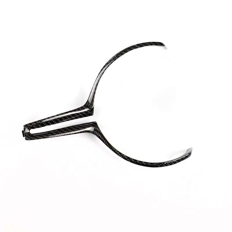 Внутренняя накладка на руль автомобиля отделка из настоящего углеродного