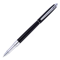 picasso pimio 605 extra fine nib fountain pen 0 38mm black metal holder pens ink office supplies gift box
