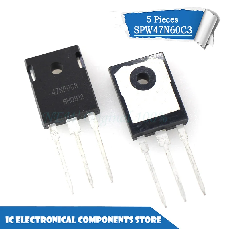 

New original SPW47N60C3 TO-247 IC 5pcs/lot