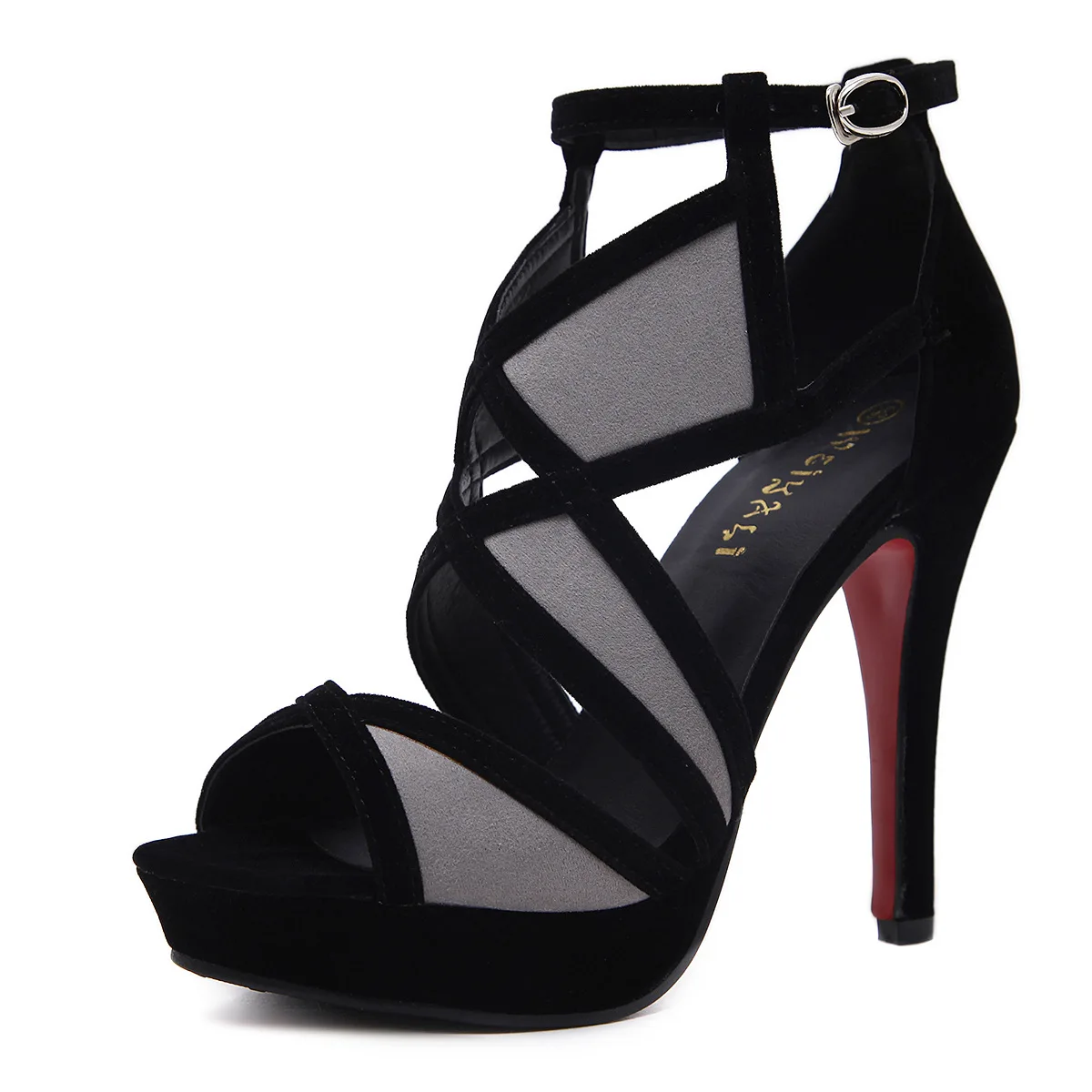 

Hollow out Sandal for woman Fashion Platform Sexy party Sandals woman shoes summer Fish Mouth Sandal