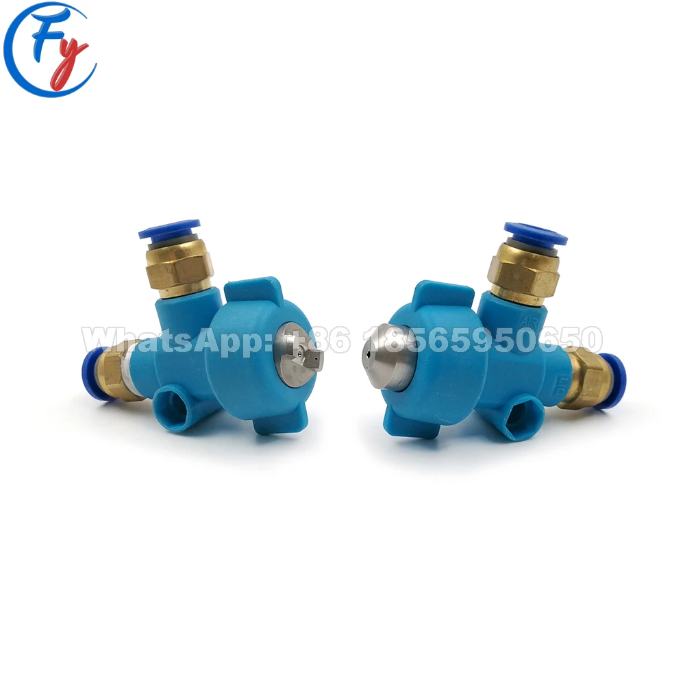 Сопло распылителя воздуха сухой туман ультразвуковое сопло синий пластиковый