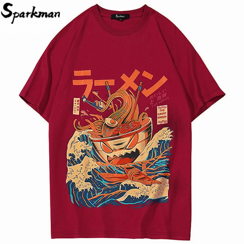 Лето 2018 футболка с японским мультяшным 3D принтом женская уличная одежда модная