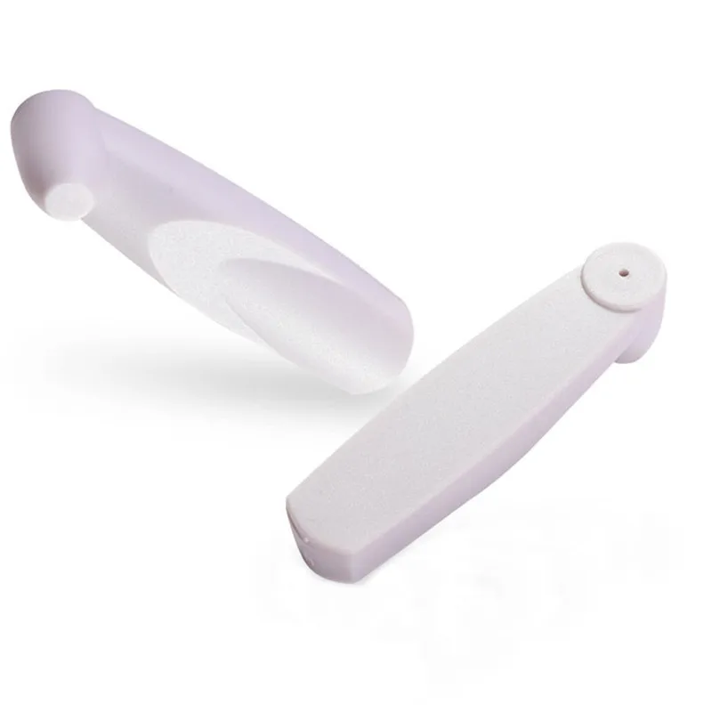 50 шт. противоугонная Пряжка этикетка магазин супермаркетов товары белая плоская