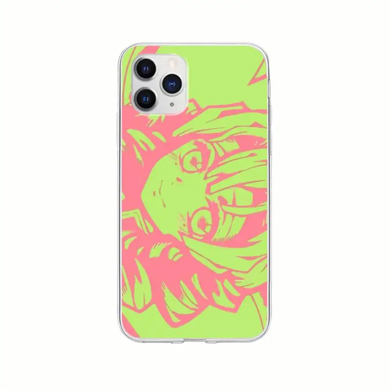 

Demon Blade Animation Transparent Cell Phone Cover For Iphone 11 12 Pro Max 5s 6s 7 8 Plus X Xr Xs Max Se 2020 Clear Case