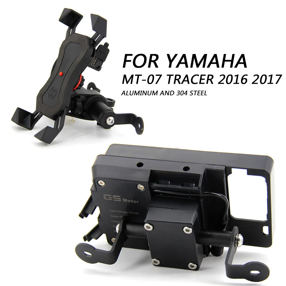 Для мотоциклетной подставки YAMAHA Φ 2016 2017 держатель для телефона кронштейн GPS 12 мм и