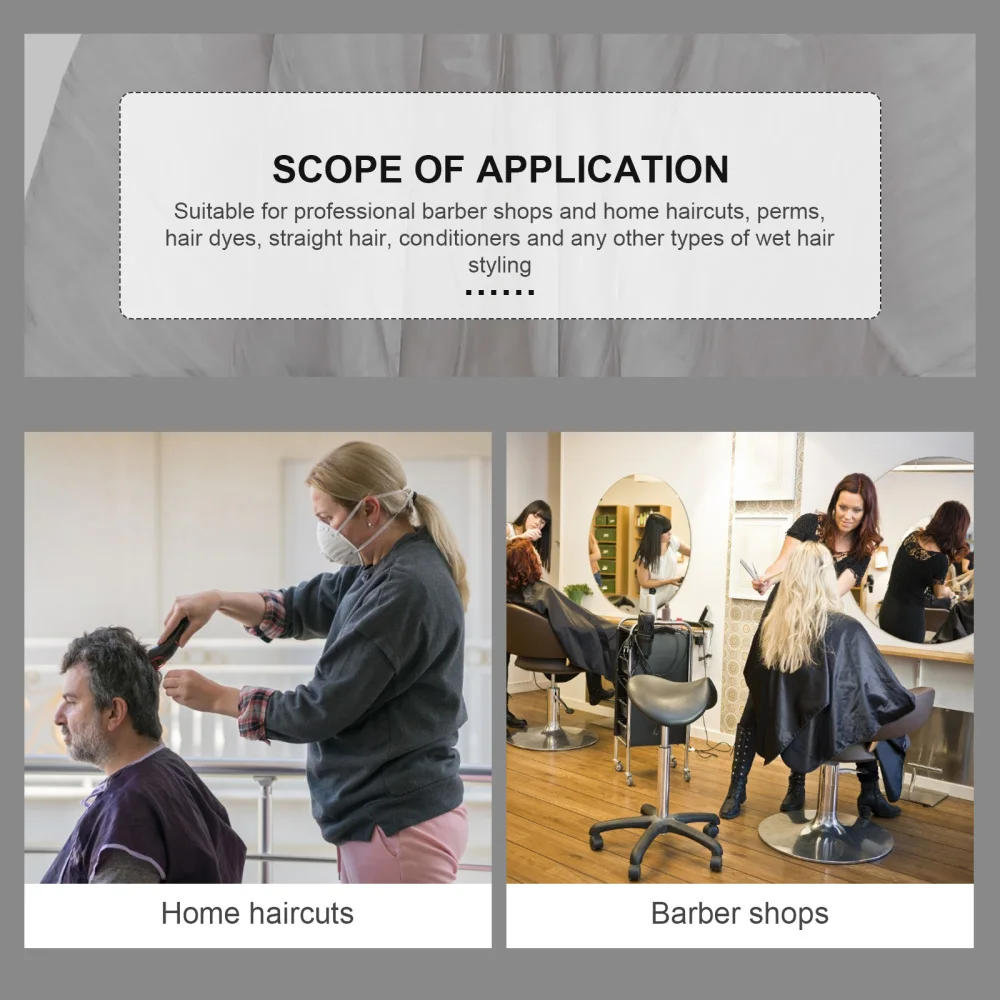 

1Pc Practical Haircut Cape Hair Cutting Cloak Haircut Gown for Barber Shop