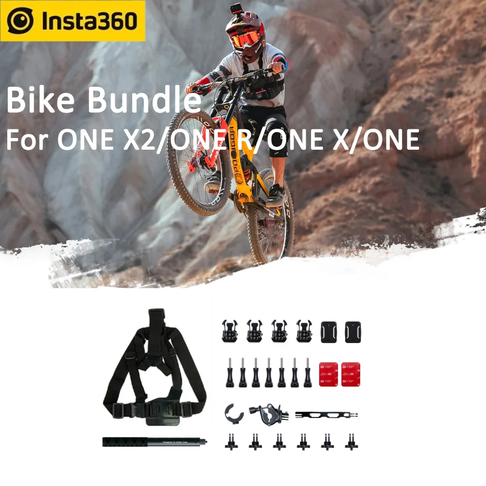 Велосипедная Экшн-камера Insta360 для ONE X2/ONE R/ONE X/ONE | Электроника