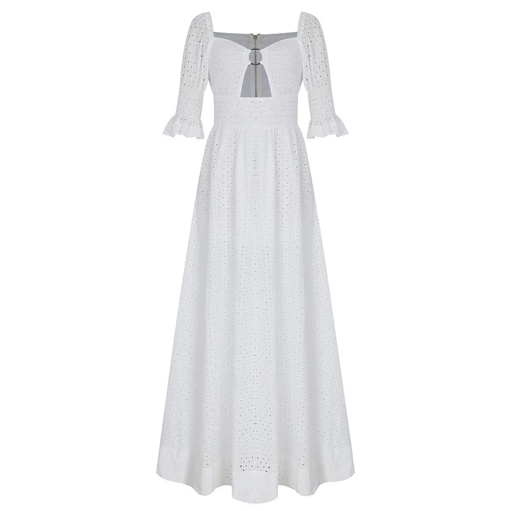 Женское платье Офисные женские туфли на молнии женская одежда с v образным