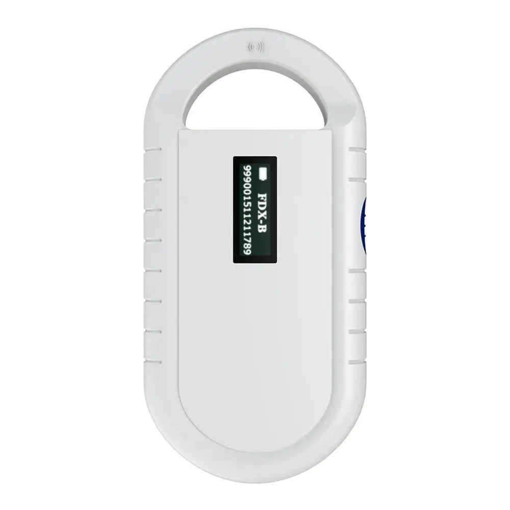 ISO11785/84 FDX-B ПЭТ микрочип сканер животных RFID считыватель тегов собака считыватель низкочастотный ручной RFID считыватель с животным чипом