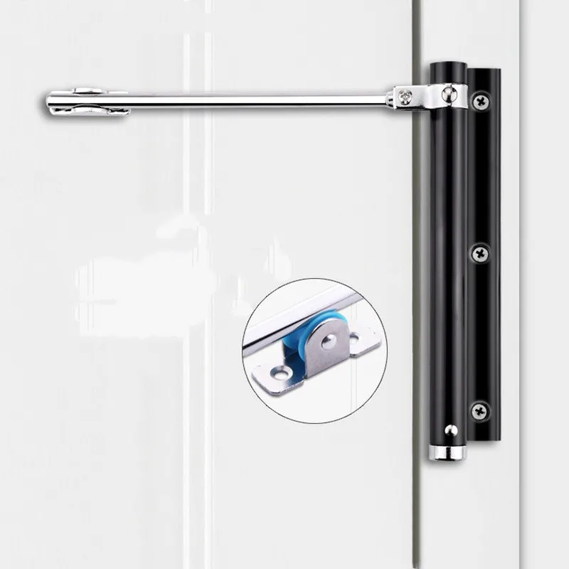 Регулируемая дверная автоматическая защелка пружинный шарнир из нержавеющей