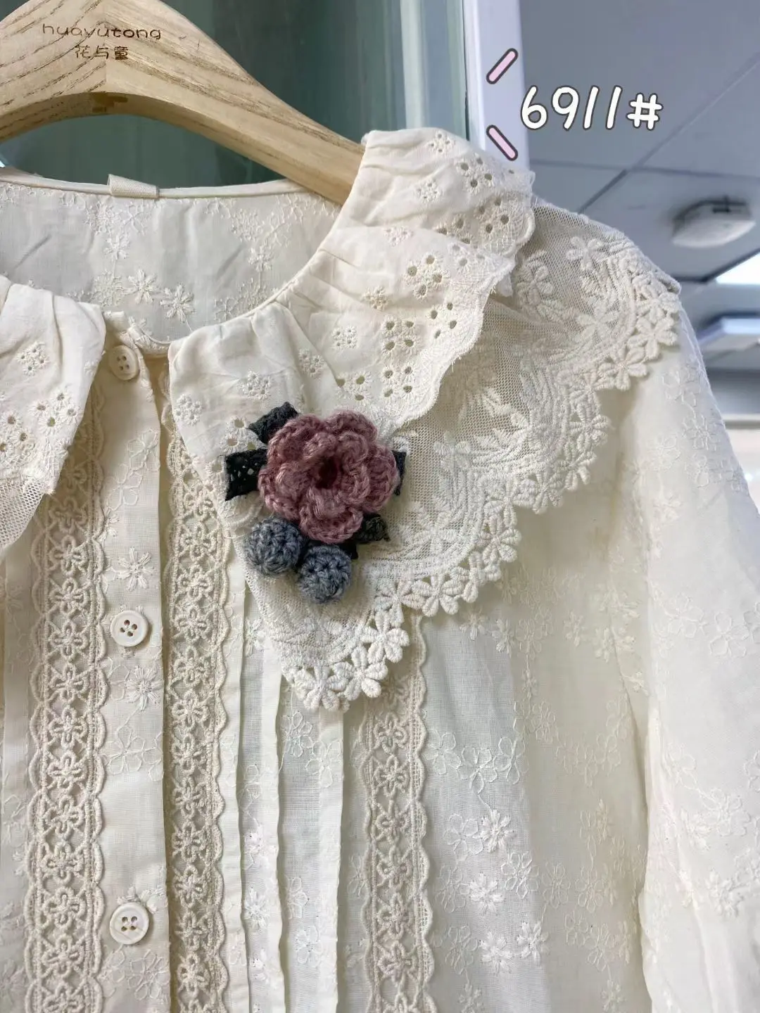 

Summer dress women 2021 elegant midi dress solid embroidery Single Breasted Dress