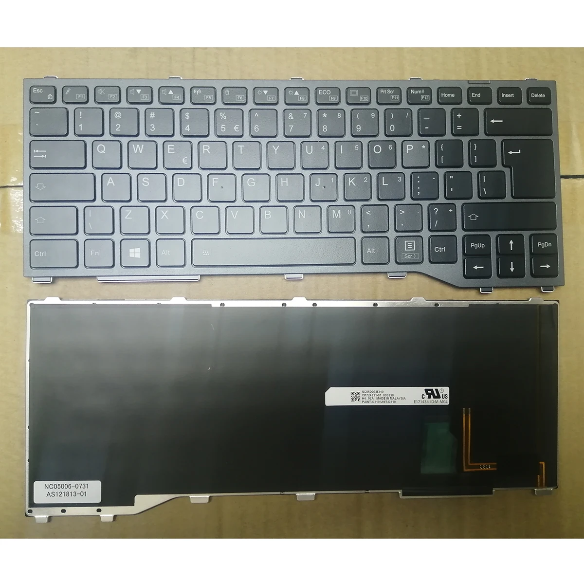 

keyboard Fujitsu Siemens Lifebook t937 t938 cp724505-01 LED Backlit Keyboard