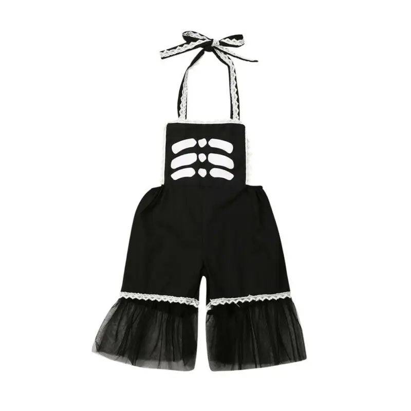 Детский комбинезон для новорожденных девочек с широкими штанинами детей от 0 до 24