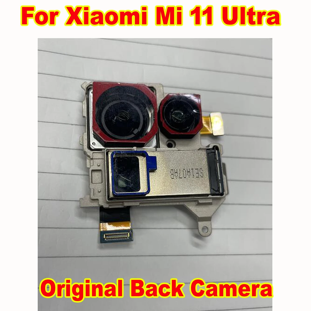 100% Оригинальная работа для Xiaomi Mi 11 ультра главный большой модуль камеры заднего