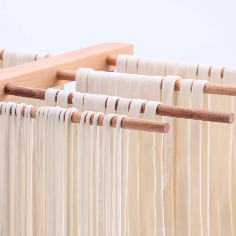 

Wood noodles drying rack hanging rack awake drying rack simple rack press machine accessories can be removed and customized