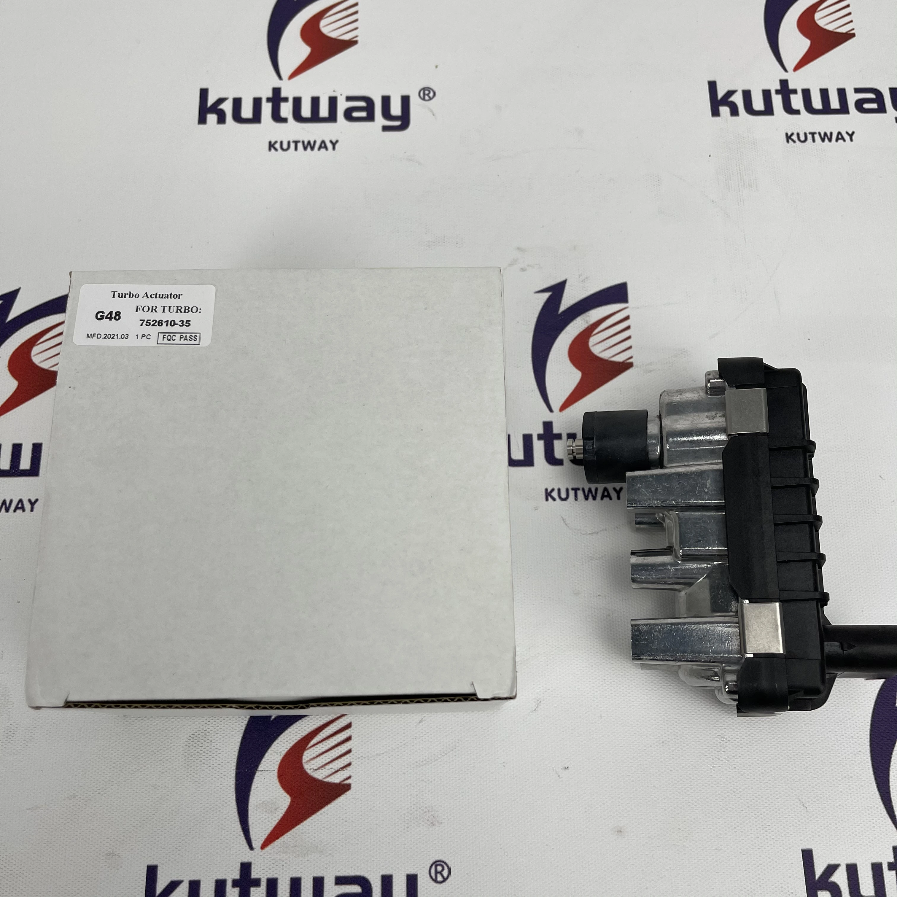 

Turbo Electric Actuator G-48 G48 Turbocharger Electronic Wastegate 752406 6NW009206 Turbine For Ford Transit VI 2.4 TDCi 103 Kw