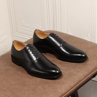 2021 new high quality casual business formal mens leather shoes casual banquet wear