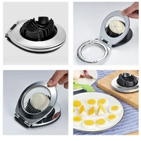 egg slicer section handheld mushroom cutter egg divider device kitchen accessories cooking tools