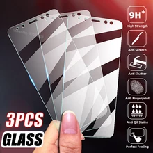 3PCS Protective Glass For Xiaomi Mi 10T POCO F3 X3 M3 Pro Redmi 5 Plus Note 9S 9T 9C NFC 5 5A 4X 4A 4 Glas Screen Protector Film