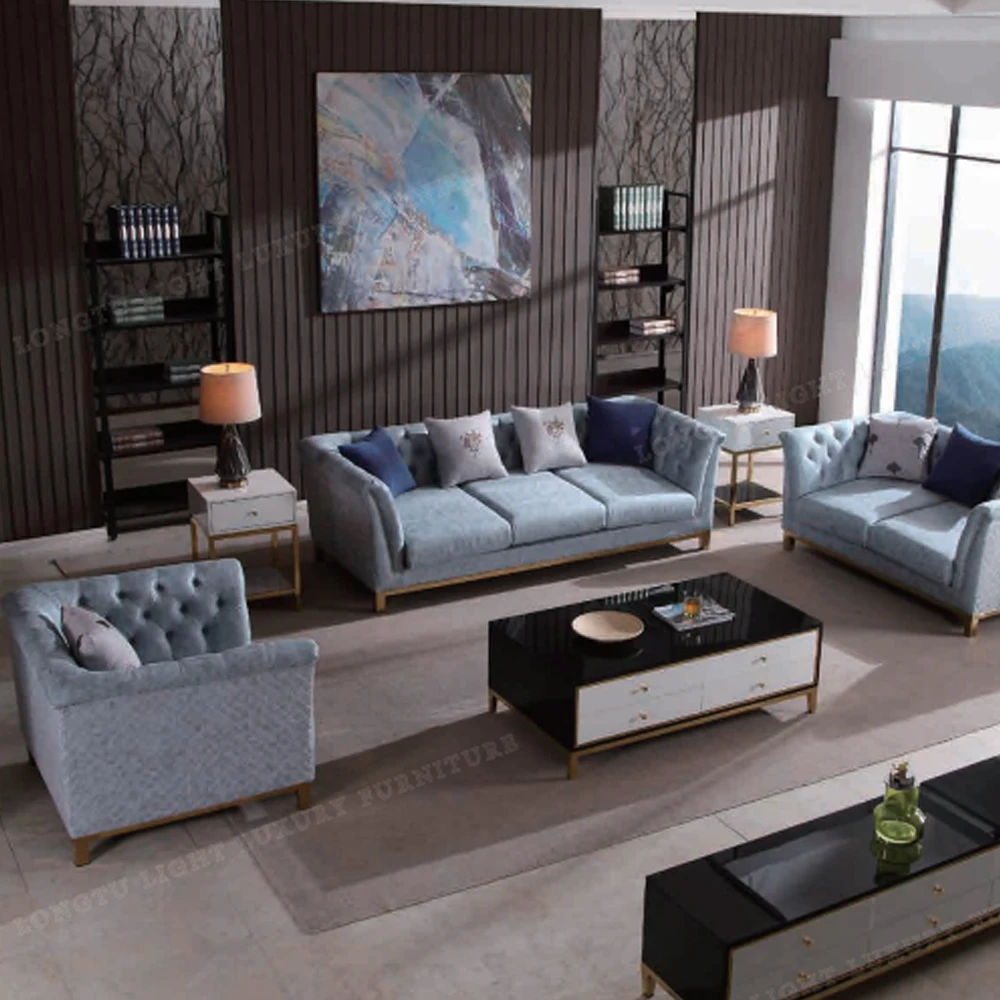 CBM 0403 SF902A современный дизайн металлические ножки элегантный диван Chesterfield 1 + 2 3 deluxe