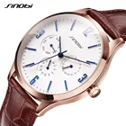 Часы наручные мужские кварцевые под розовое золото, классические брендовые Роскошные спортивные модные с 3 небольшими циферблатами, с дисплеем на 6 стрелках, синие