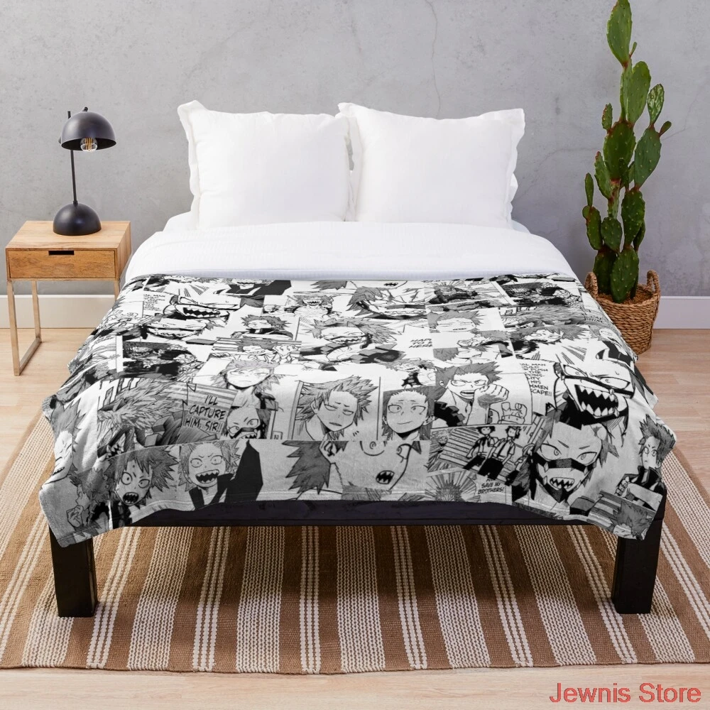 

KIRISHIMA Throw Blanket Fleeceon Bed/Crib/Couch Adult Baby Girls Boys Kids Gift