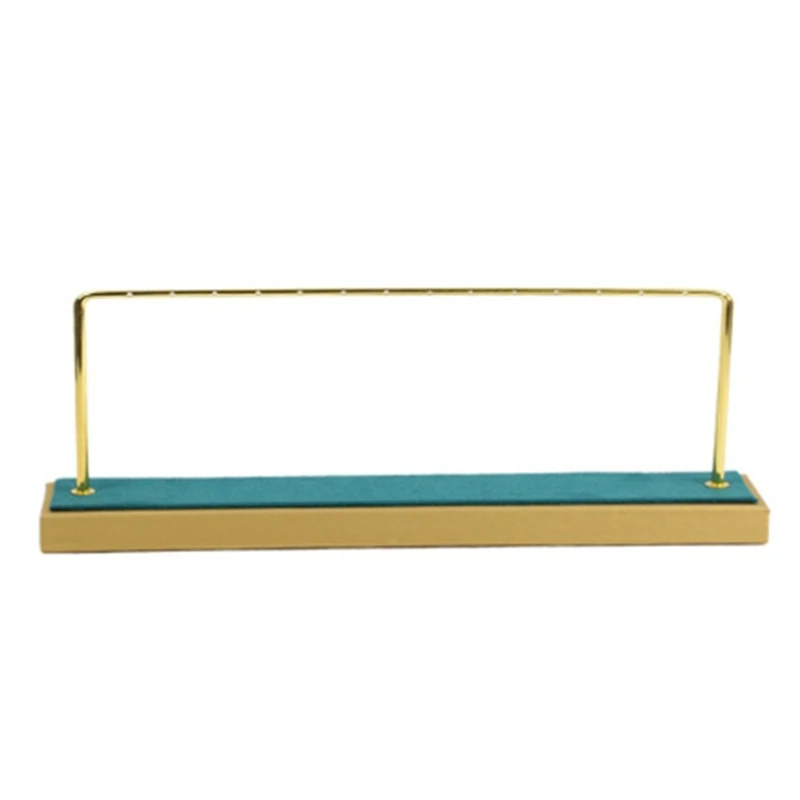 

Pendant Necklace Display Holder Earrings Ring Display Stand Solid Wood Chain Showcase