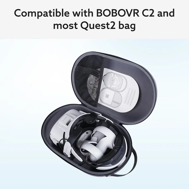 for oculus quest 2 head strap battery pack bobovr m2 pro strap elite replacement power bank for quest2 protective case accessory free global shipping