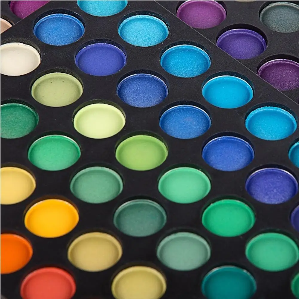 120 цветов Палитра теней для век макияж водостойкие дымчатые матовые мерцающие