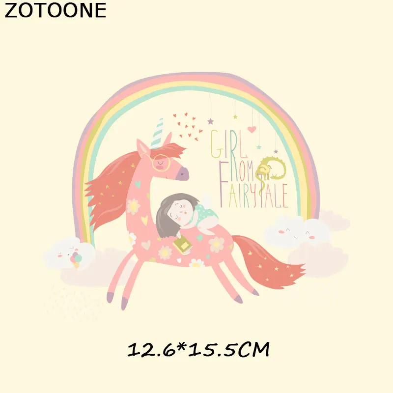 ZOTOONE пирография 18*17 см теплая мультяшная лиса термопереводная глажка наклейки утюжок на Пластыри для одежды моющиеся аппликации E - Цвет: 277