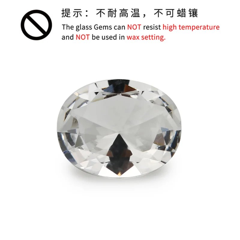 50 шт 2x3-13x18mm овальной формы Свободно сидящий стеклянный камень розовый красный цвет синий зеленый белый