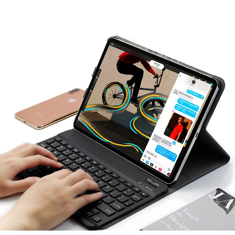Чехол для iPad 2018 чехол с клавиатурой Air 2 съемный 9 7 2017 5th 6th 1 русская/испанская
