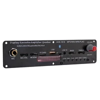 wav ape module reverberation decoding wide use support fm mp3 flac usb bluetooth amplifier 3 7v 20w microphone karaoke mini tf